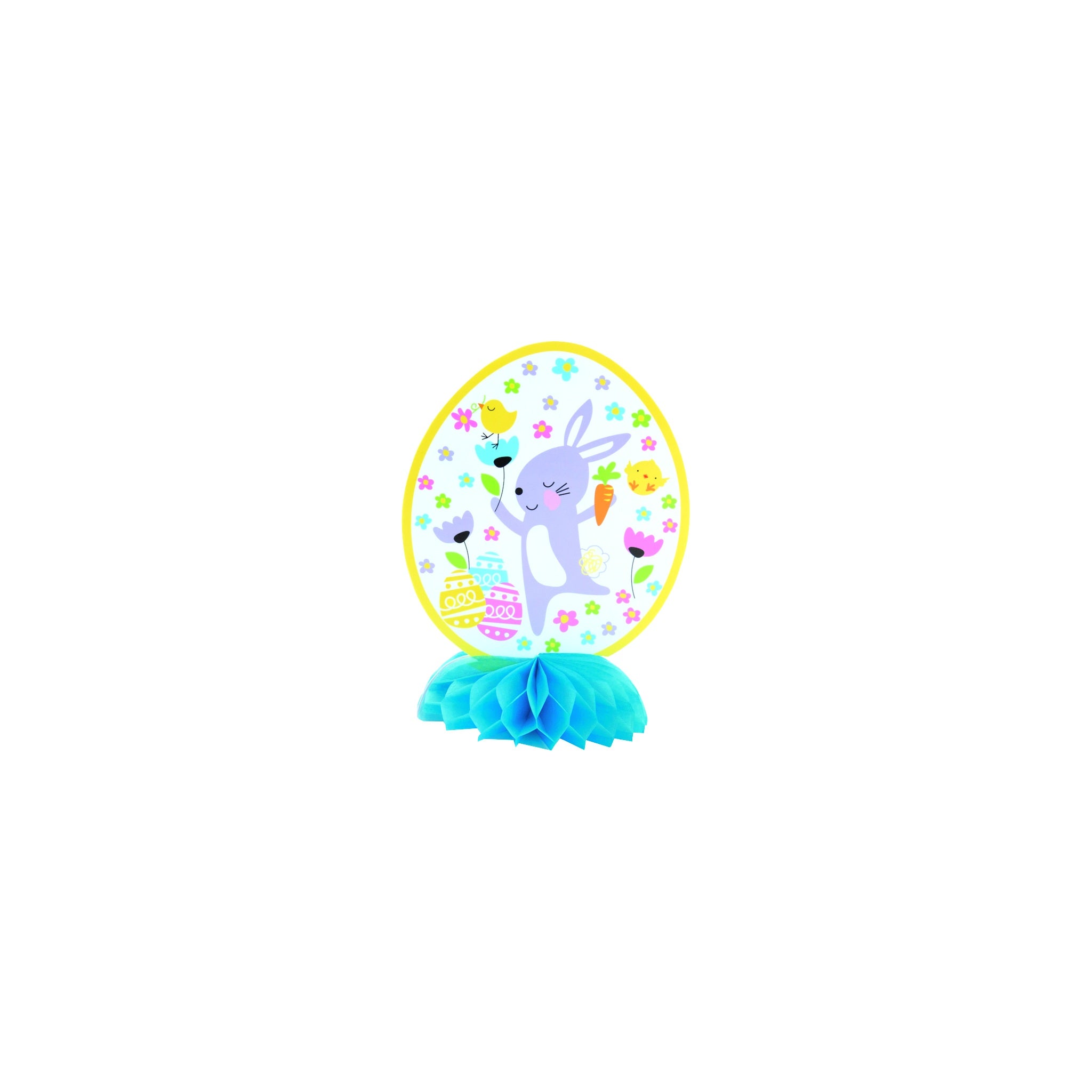 Colorful Eater Mini Honeycomb Decor 6" 3ct